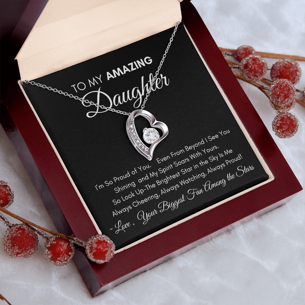 To My Amazing Daughter - Forever Necklace