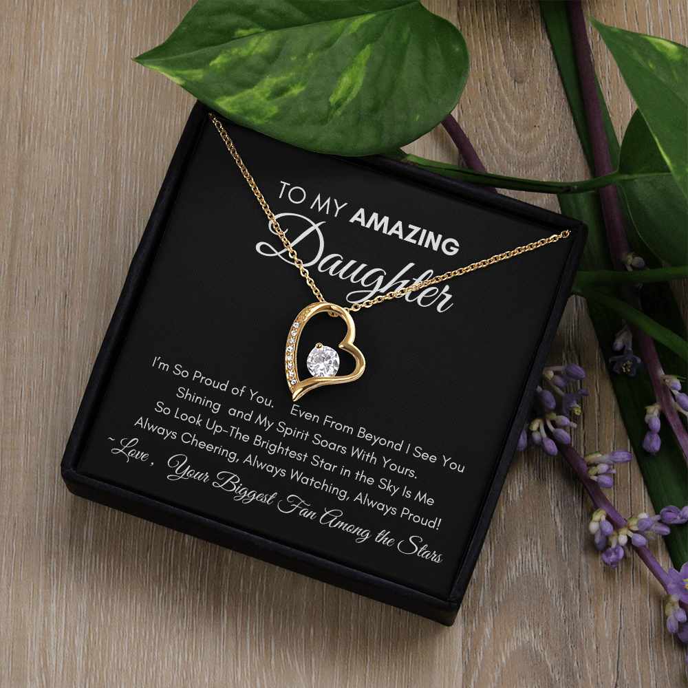 To My Amazing Daughter - Forever Necklace