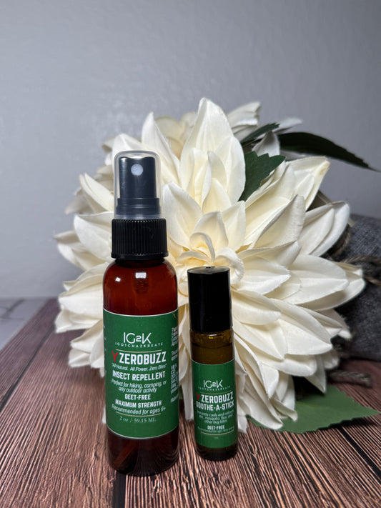 YZeroBuzz Insect Repellent Spray 2oz Bundle