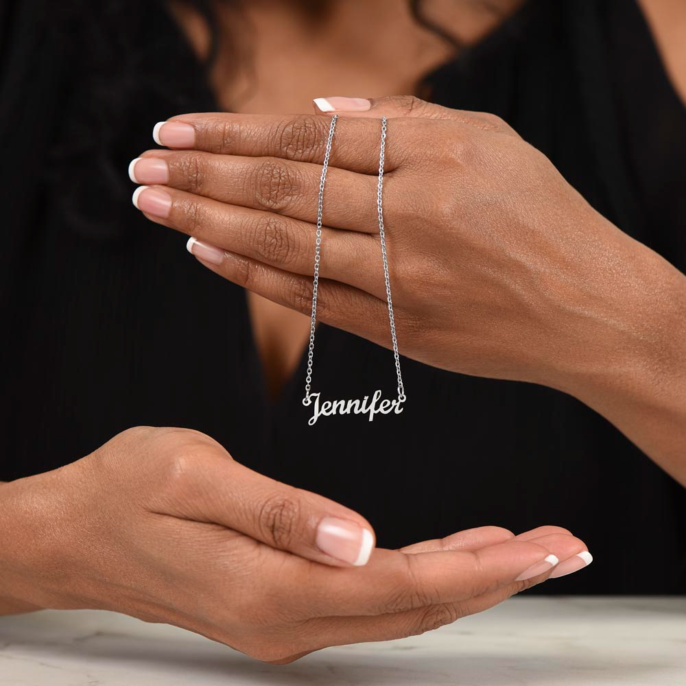 Something About the Name - Customized Name Necklace