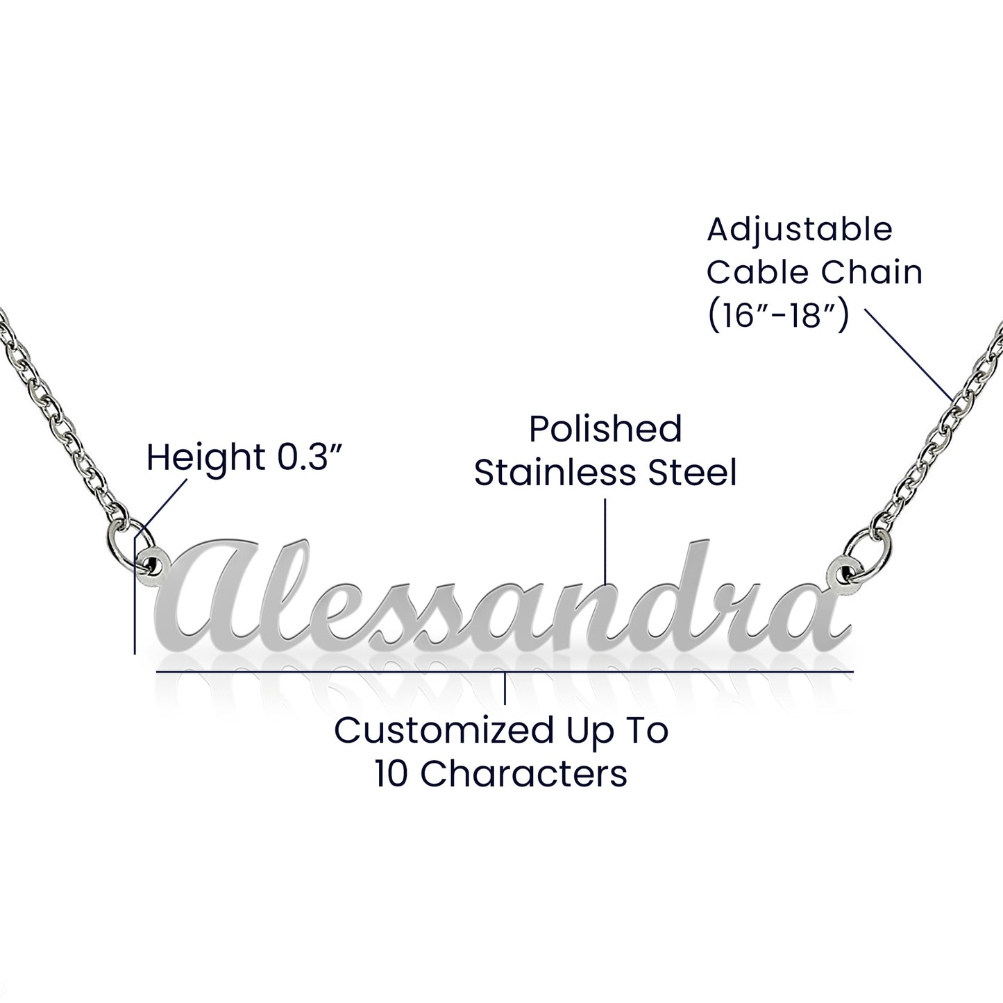 Something About the Name - Customized Name Necklace