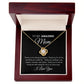 To my Amazing Mom Thanks for Loving Me - Love Knot Necklace